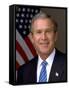 Official Photograph Portrait of US President George W. Bush. 2003-null-Framed Stretched Canvas