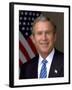 Official Photograph Portrait of US President George W. Bush. 2003-null-Framed Photo