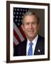 Official Photograph Portrait of US President George W. Bush. 2003-null-Framed Photo