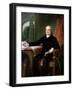 Official Portrait of President John Quincy Adams by George P.A. Healy, 1858-George Peter Alexander Healy-Framed Giclee Print