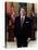 Official Portrait of President Reagan in the Oval Office. June 3 1985. Po-Usp-Reagan_Na-12-0061M-null-Stretched Canvas