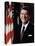 Official Portrait of President Reagan Taken on February 7 1981. Po-Usp-Reagan_Na-12-0060M-null-Stretched Canvas
