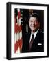 Official Portrait of President Reagan Taken on February 7 1981. Po-Usp-Reagan_Na-12-0060M-null-Framed Photo