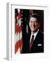 Official Portrait of President Reagan Taken on February 7 1981. Po-Usp-Reagan_Na-12-0060M-null-Framed Photo