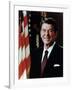 Official Portrait of President Reagan Taken on February 7 1981. Po-Usp-Reagan_Na-12-0060M-null-Framed Photo