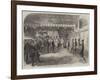 Official Reception of Sir Harry Parkes by the Tycoon of Japan at Osaca-null-Framed Giclee Print