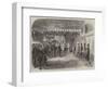 Official Reception of Sir Harry Parkes by the Tycoon of Japan at Osaca-null-Framed Giclee Print