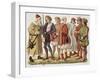 Official Robes of 15th Century Bavarian Dukes, From, Miniature-null-Framed Giclee Print