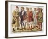 Official Robes of 15th Century Bavarian Dukes, From, Miniature-null-Framed Giclee Print