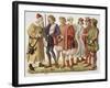 Official Robes of 15th Century Bavarian Dukes, From, Miniature-null-Framed Giclee Print