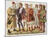 Official Robes of 15th Century Bavarian Dukes, From, Miniature-null-Mounted Giclee Print