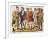 Official Robes of 15th Century Bavarian Dukes, From, Miniature-null-Framed Giclee Print