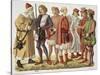 Official Robes of 15th Century Bavarian Dukes, From, Miniature-null-Stretched Canvas