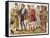 Official Robes of 15th Century Bavarian Dukes, From, Miniature-null-Framed Stretched Canvas