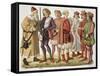 Official Robes of 15th Century Bavarian Dukes, From, Miniature-null-Framed Stretched Canvas