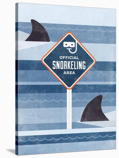 Official Snorkeling Area-Hannes Beer-Stretched Canvas