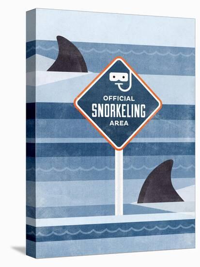 Official Snorkeling Area-Hannes Beer-Stretched Canvas