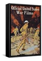 Official United States War Films Poster-null-Framed Stretched Canvas