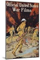 Official United States War Films Poster-null-Mounted Giclee Print