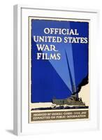 Official United States War Films-U.S. Gov't-Framed Art Print