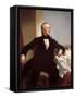 Official White House Portrait of President John Tyler-George Peter Alexander Healy-Framed Stretched Canvas