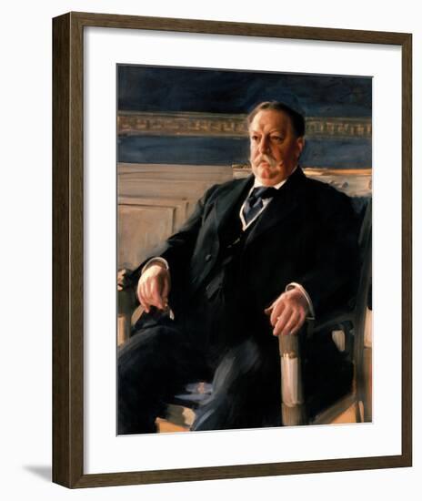 Official White House Portrait of William Howard Taft-Anders Zorn-Framed Premium Giclee Print