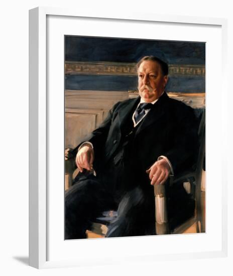 Official White House Portrait of William Howard Taft-Anders Zorn-Framed Premium Giclee Print