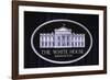 Official White House Sign-null-Framed Photographic Print