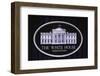 Official White House Sign-null-Framed Photographic Print