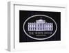 Official White House Sign-null-Framed Photographic Print