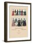 Officials and Aristocrats of Sixteenth Century France-Racinet-Framed Art Print