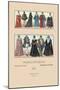 Officials and Aristocrats of Sixteenth Century France-Racinet-Mounted Art Print