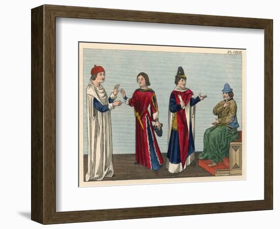 Officials' Dress, Strutt-null-Framed Art Print