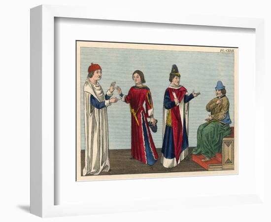 Officials' Dress, Strutt-null-Framed Art Print