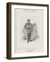 Officier De Marine, Le Commandant Durassier-Charles Albert d'Arnoux Bertall-Framed Giclee Print