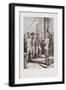 Officiers Et Matelots, Dit-Il D'une Voix Ferme... ( Officers and Sailors, He Said in a Firm Voice-French School-Framed Giclee Print