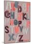 Offset Alphabet-Myriam Tebbakha-Mounted Giclee Print
