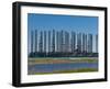 Offshore Oil Rigs at the Baku Bay, Near Baku, Azerbaijan, Central Asia, Asia-Michael Runkel-Framed Photographic Print