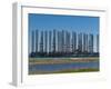 Offshore Oil Rigs at the Baku Bay, Near Baku, Azerbaijan, Central Asia, Asia-Michael Runkel-Framed Photographic Print