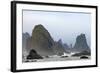 Offshore Sea Stacks, Third Beach-null-Framed Photographic Print