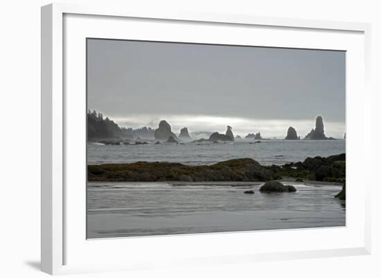 Offshore Sea Stacks-null-Framed Photographic Print