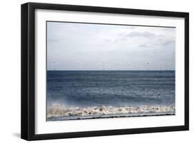 Offshore Wind Farm-Victor De Schwanberg-Framed Premium Photographic Print