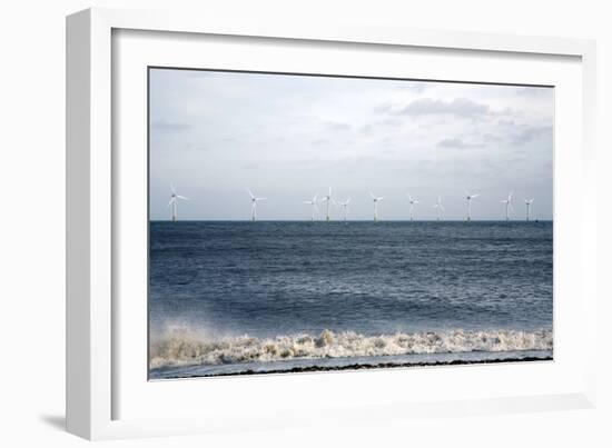 Offshore Wind Farm-Victor De Schwanberg-Framed Photographic Print