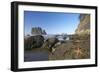 Offsore Sea Stacks and Tidepools with Ochre Sea Stars-null-Framed Photographic Print