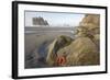 Offsore Sea Stacks and Tidepools with Ochre Sea Stars-null-Framed Photographic Print