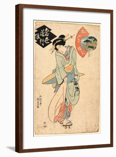 Ofusa Tokubei-Utagawa Toyokuni-Framed Giclee Print