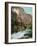 Ogden Canyon, Utah, View of the First Bridge-Lantern Press-Framed Art Print