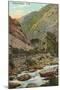 Ogden Canyon, Utah-null-Mounted Art Print