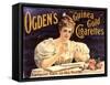 Ogden's, Cigarettes Smoking Glamour, UK, 1900-null-Framed Stretched Canvas