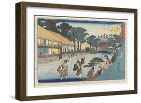 Ogiya at Oji, C. 1835-1842-Utagawa Hiroshige-Framed Giclee Print